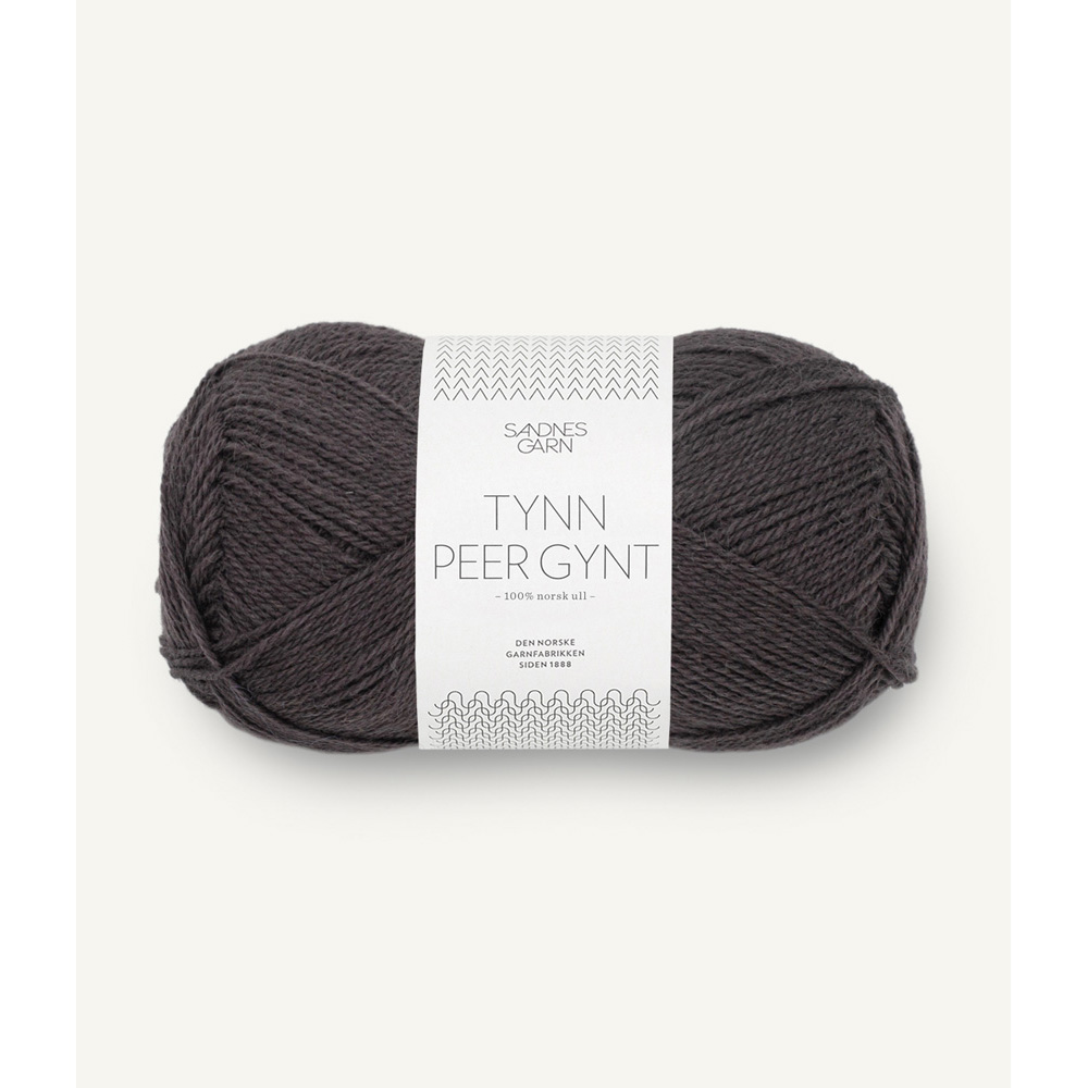 Wolle Sandnes Garn Bristol black Tynn Peer Gynt 205m 50g