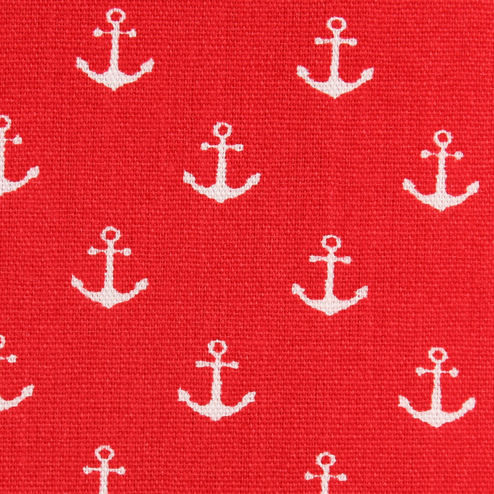 Baumwolle Poplin Petit Anchor 130 g/m² ca.150 cm col. 004 rot