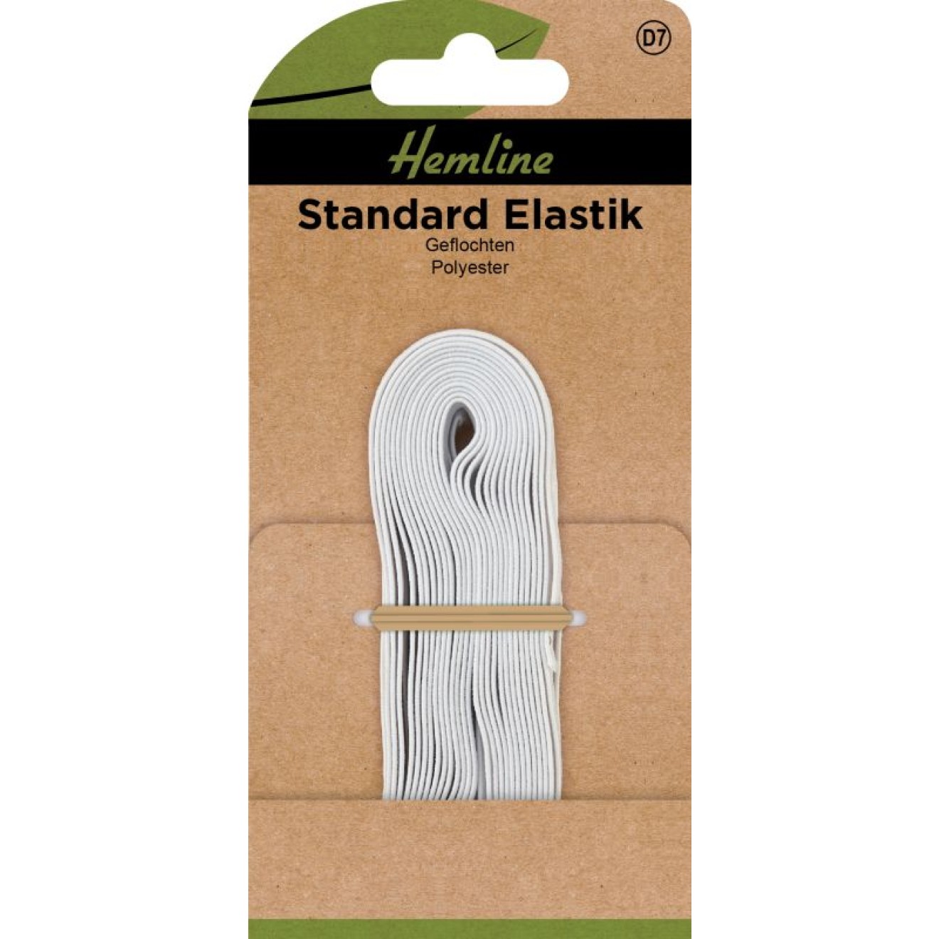 Elastik Band 6 mm x 5 m weiß