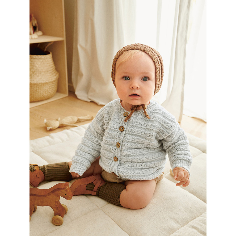 Anleitungsheft 2413 Myk Start Einzelanleitung 2413 Nr. 4 Fillip Cardigan, Pants & Bonnet - Englisch