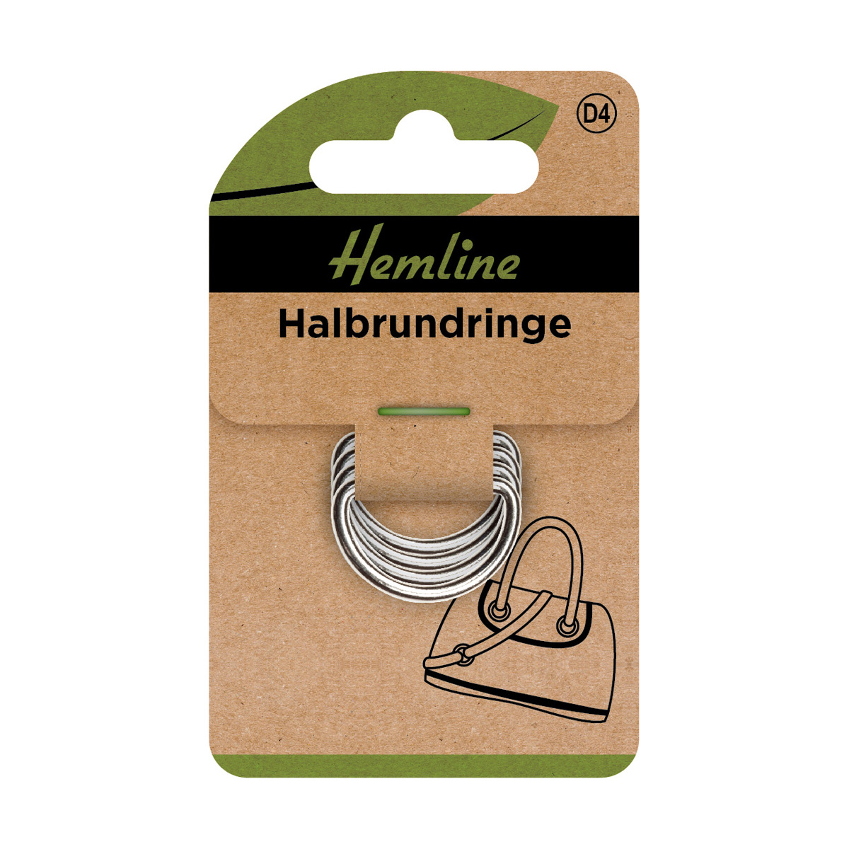 D-Ringe 20 mm silber 4 St