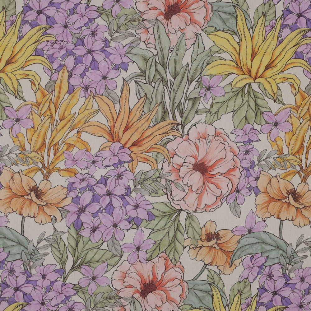 Cotton Voile Digital Flowers 70 g/m² ca. 135 cm col. 001 multicolor