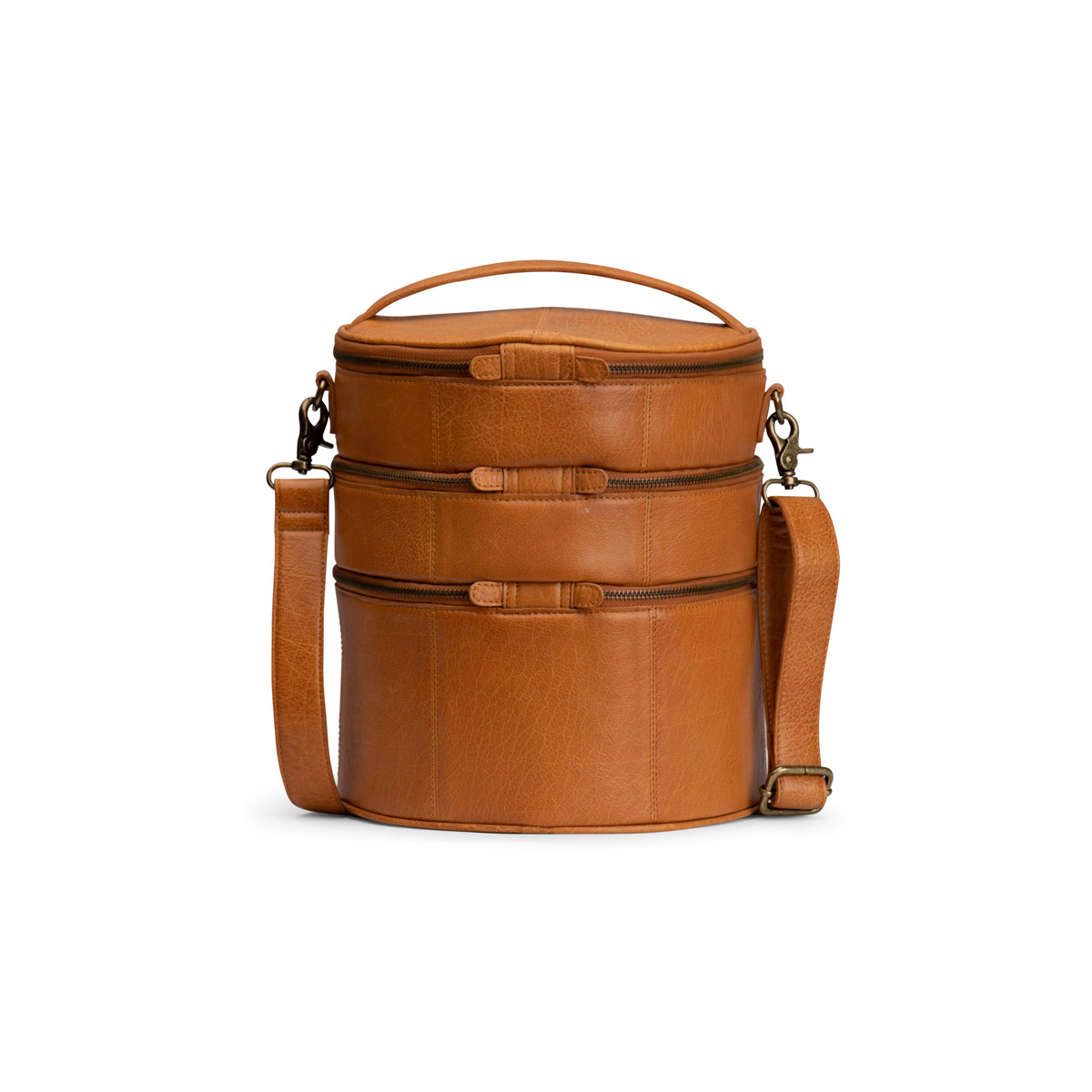 Leder Aufbewahrungstasche Bturn Whisky
