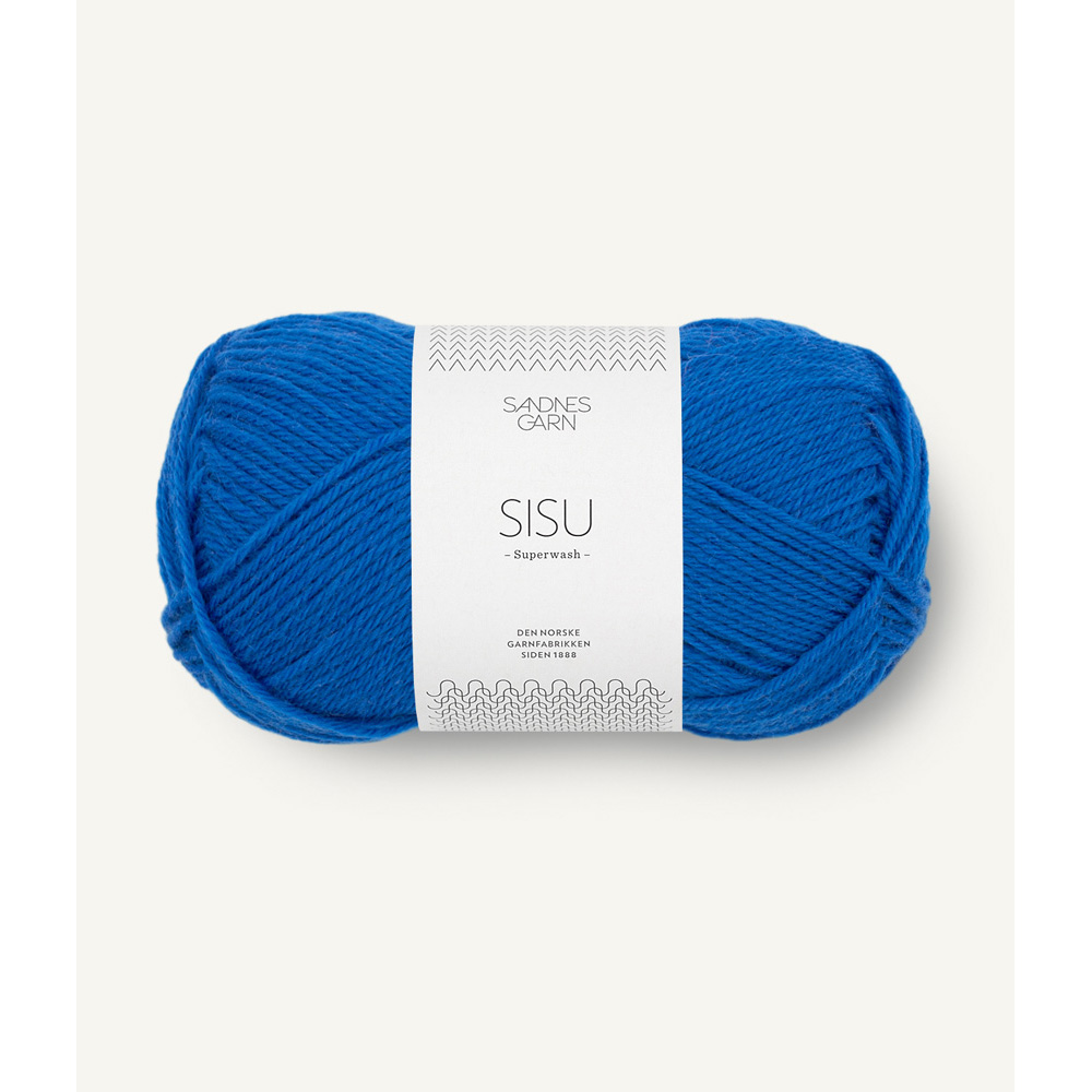 Wolle Sandnes Garn jolly blue Sisu 175m 50g