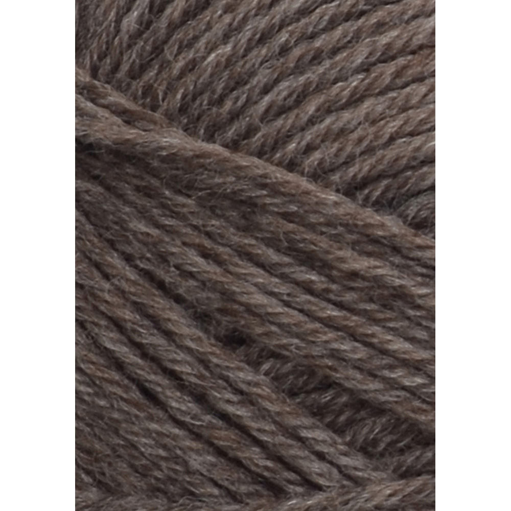 Wolle Sandnes Garn medium brown mottled Babyull Lanett 175m 50g