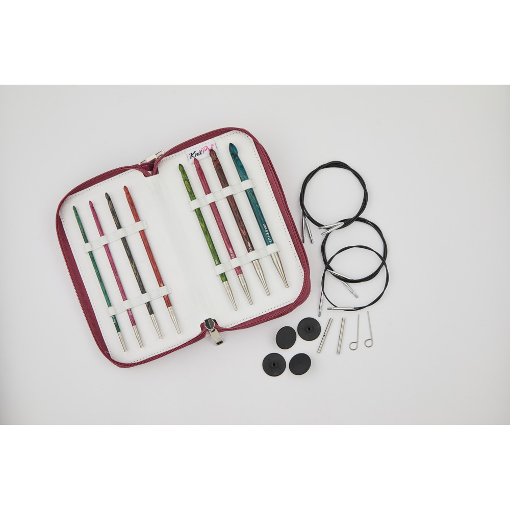 Afghanische/Tunesische Häkelnadelset Deluxe einseitig Dreamz Holz 3,50 - 8,00 mm