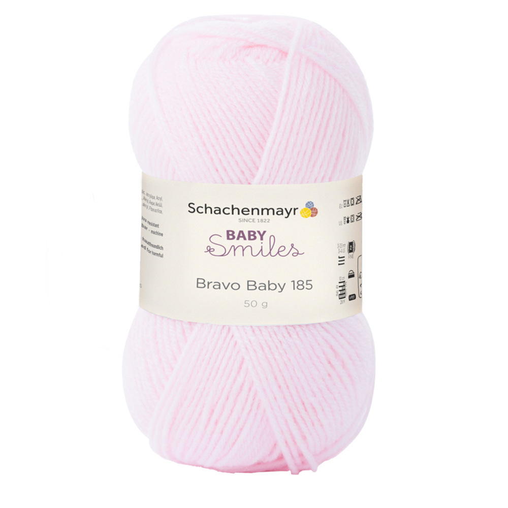 Wolle Schachenmayr blütenrosa Baby Smiles Bravo 184m 50g
