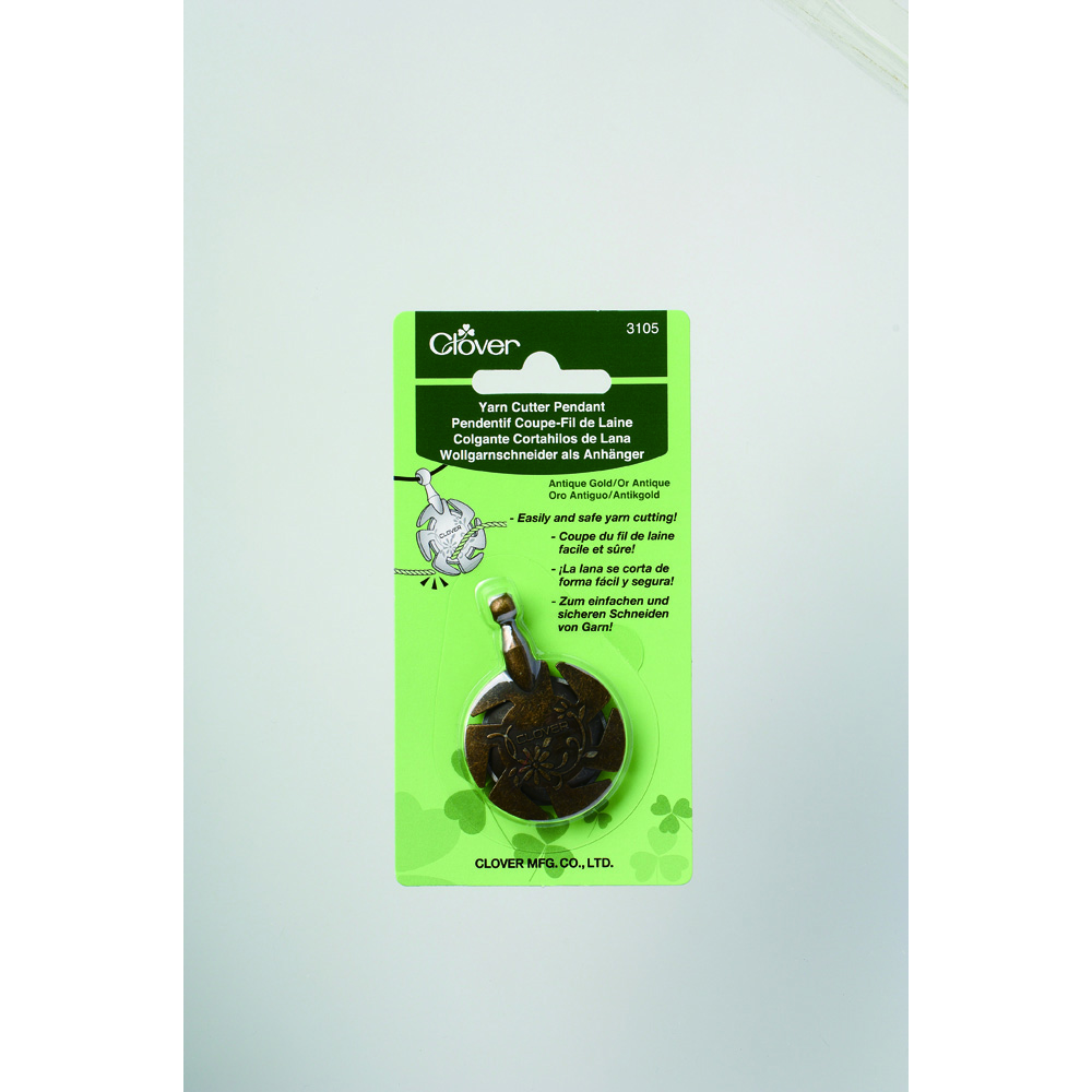 Wollgarnschneider als Anhänger Antikgold