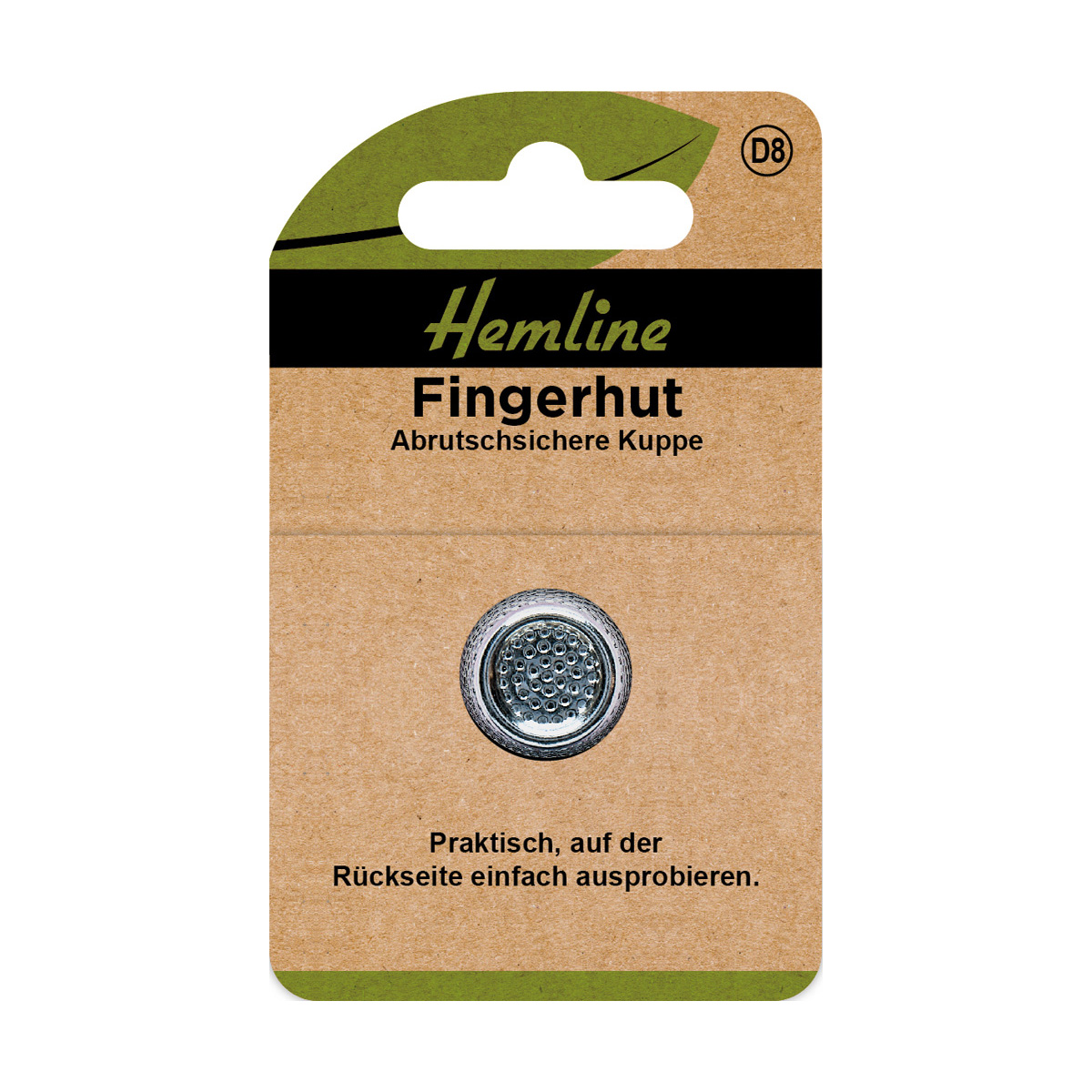 Fingerhut mit abrutschsicherer Kuppe Groß 17