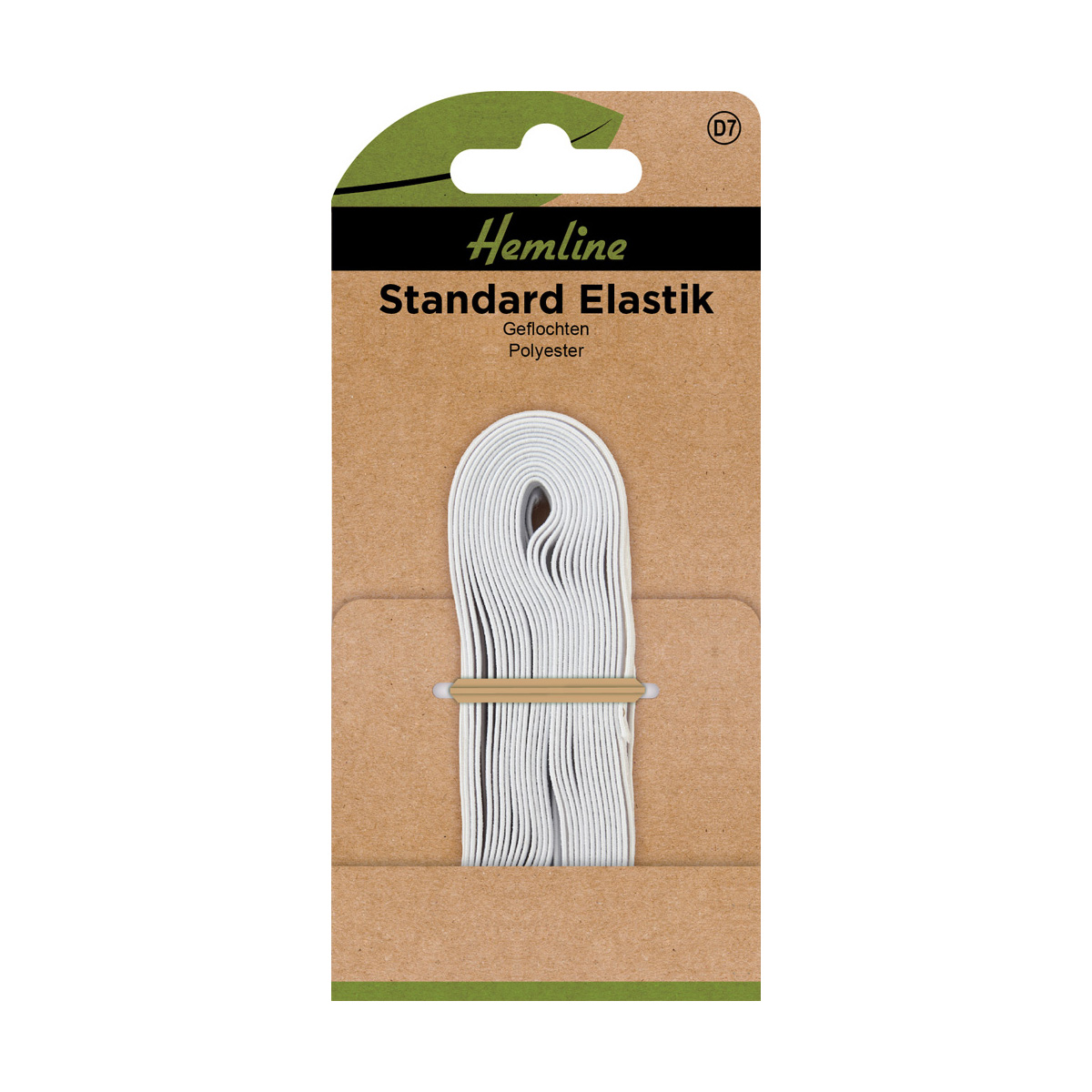 Elastik Band 6 mm x 5 m weiß