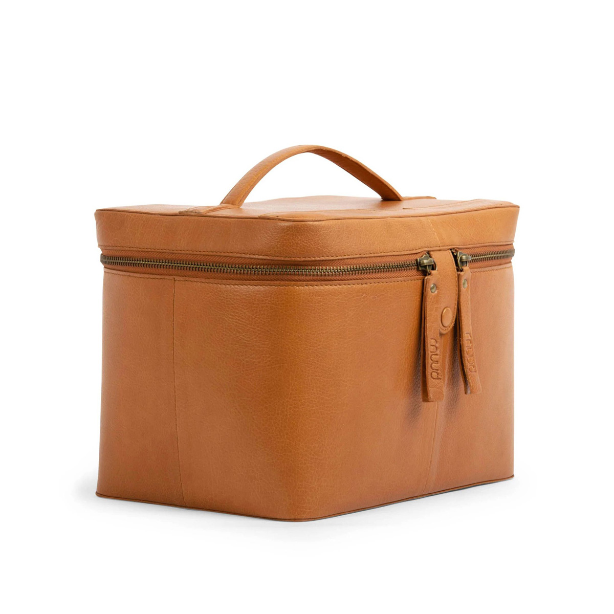 Leder Kulturtasche Lexi Whisky