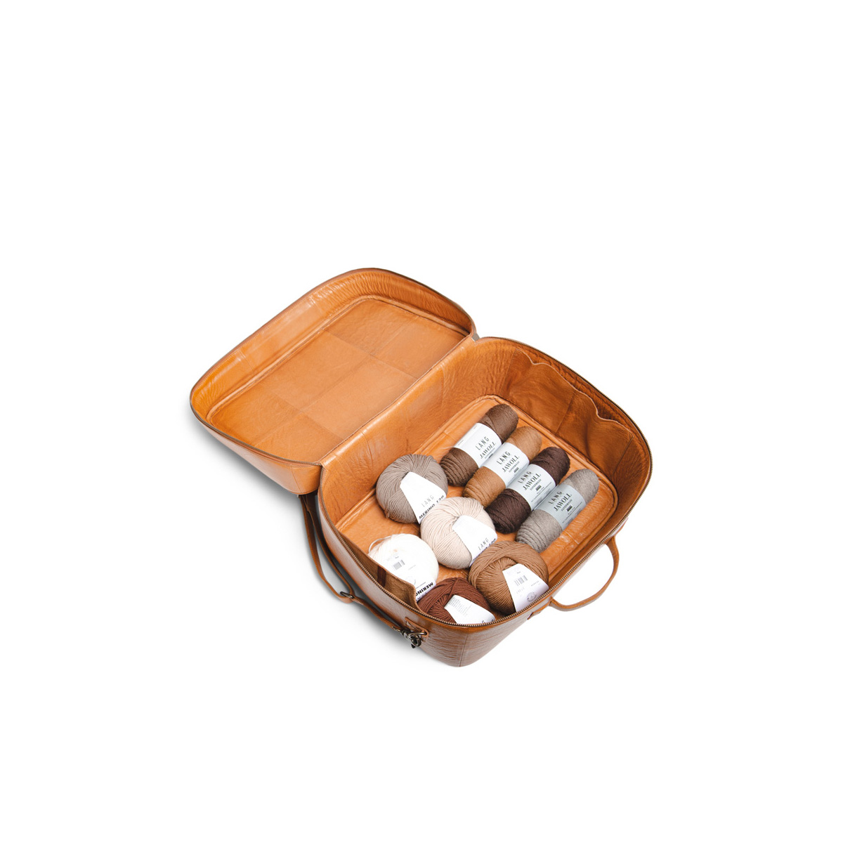 Ledertasche mit Henkel und Schultergurt Mars Whisky