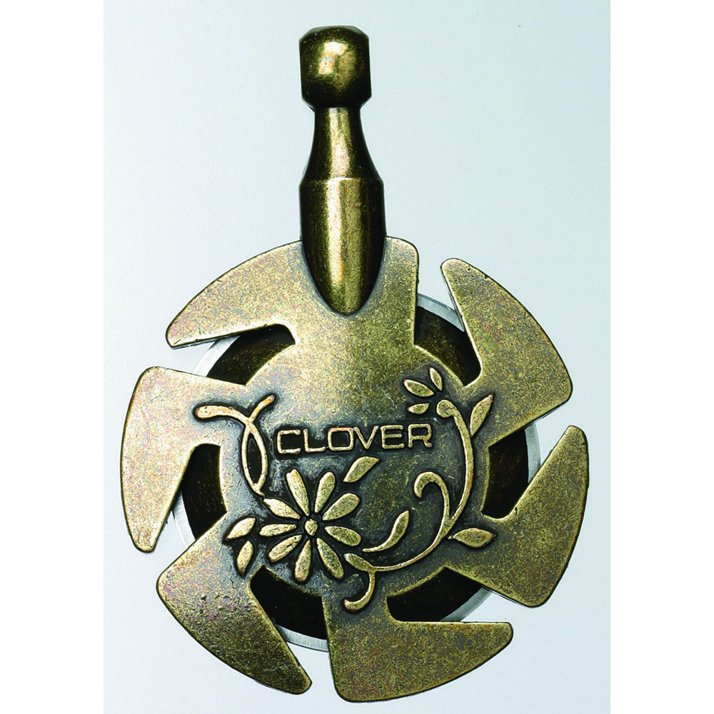 Wollgarnschneider als Anhänger Antikgold