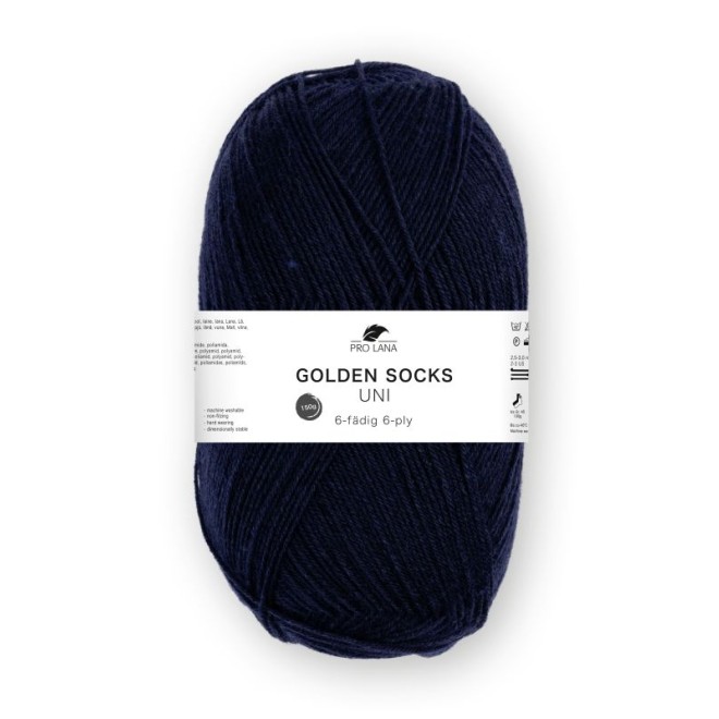 Wolle Pro Lana  Golden Socks uni 6fädig 390m 100g