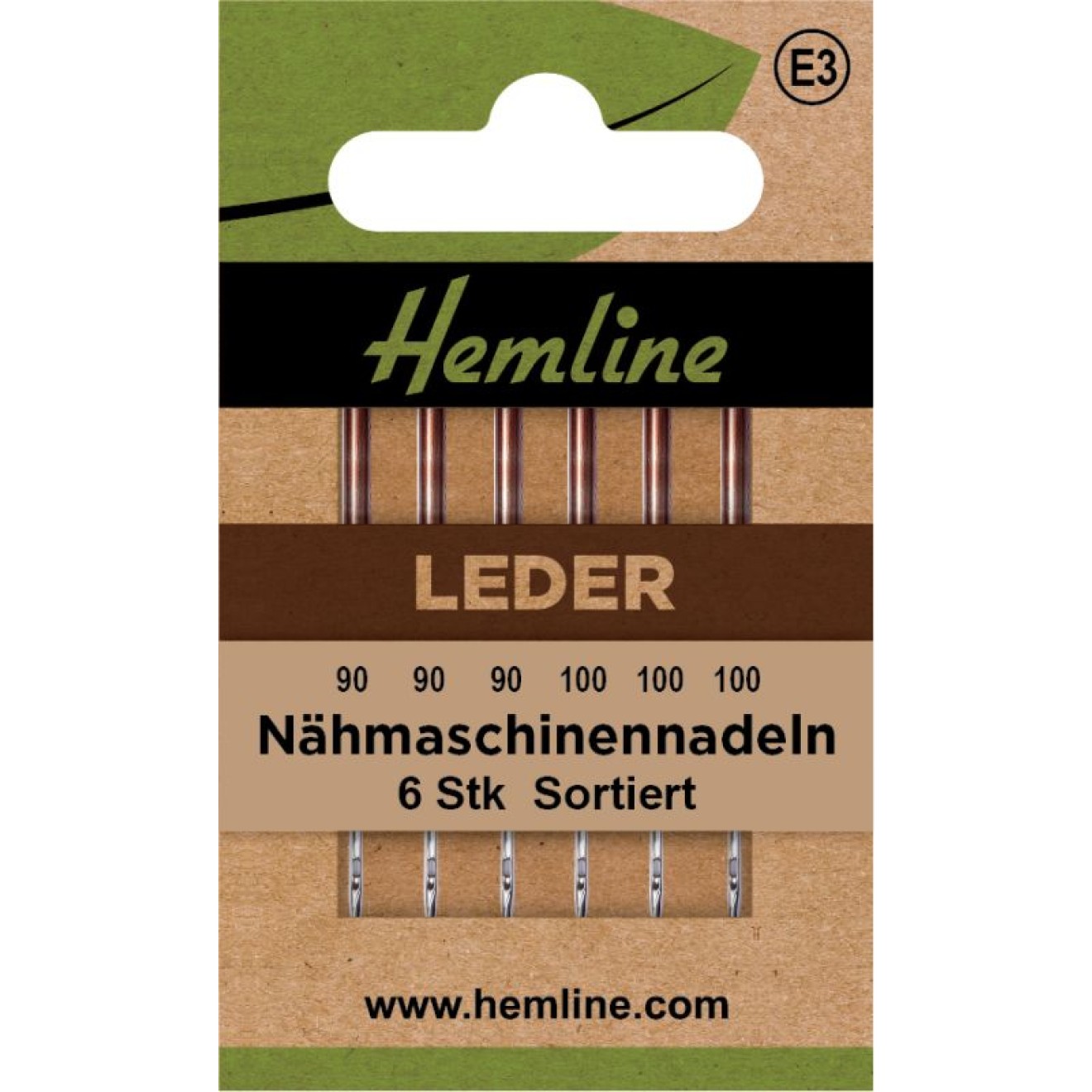 Nähmaschinennadeln Leder Sortiert