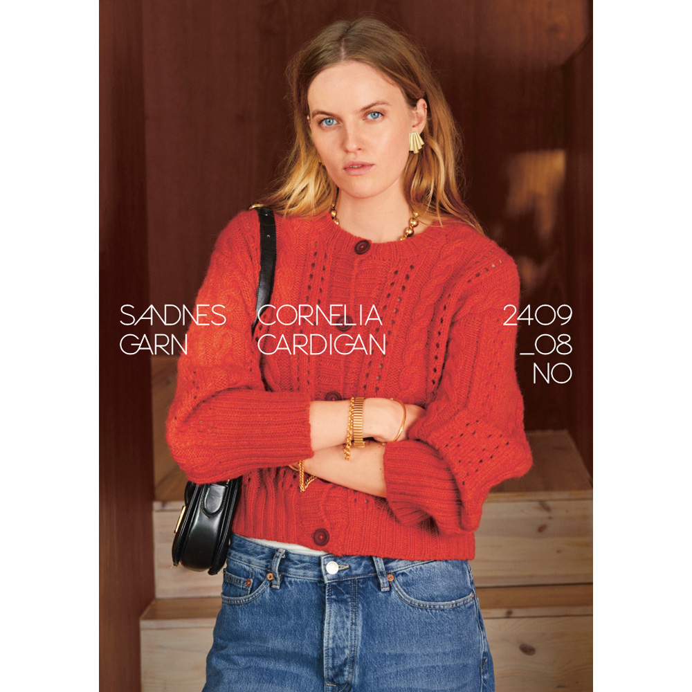 Anleitungsheft 2409 Slow Fashion Einzelanleitung 2409 Nr. 8 Cornelia Cardigan- Deutsch