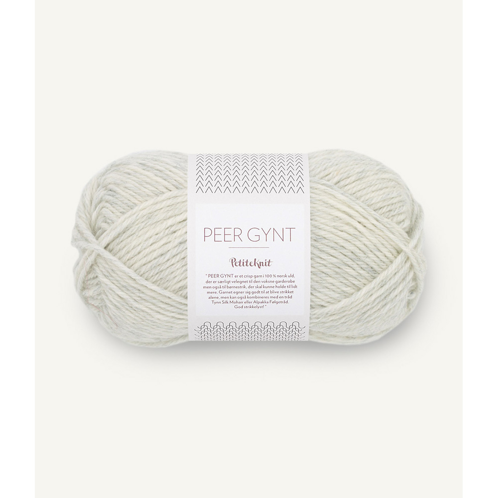 Wolle Sandnes Garn Ash Melange Peer Gynt by Petite Knit 91m 50g