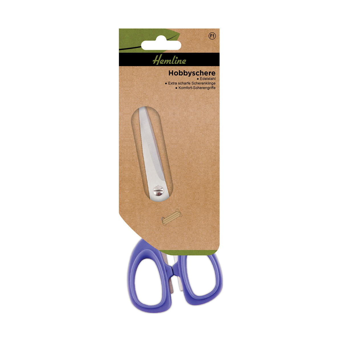Schere Hobbyschere lila 165 mm 1 St