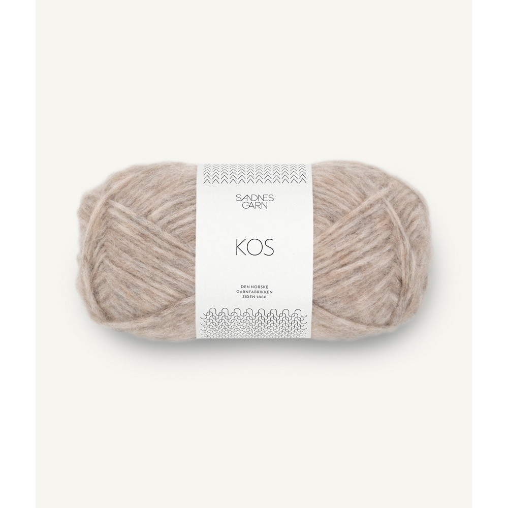 Wolle Sandnes Garn beige mottled Sandnes Garn Kos 150m 50g