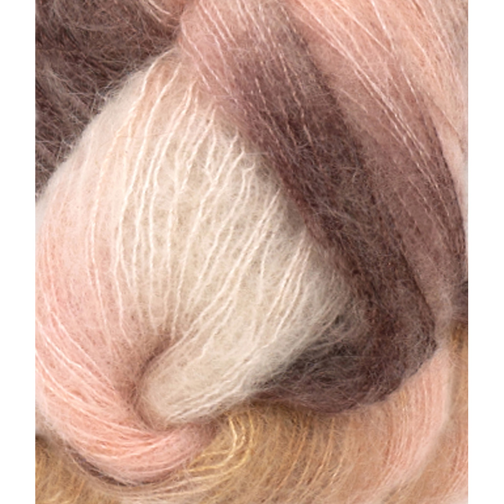 Wolle Sandnes Garn blossom tree Tynn Silk Mohair Print 424m 50g