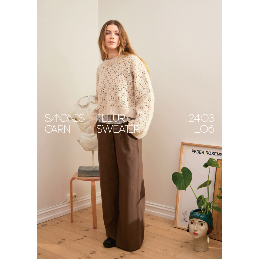 Anleitungsheft 2403 DIY Einzelanleitung 2403 Nr. 6 - Fleur Sweater - Deutsch