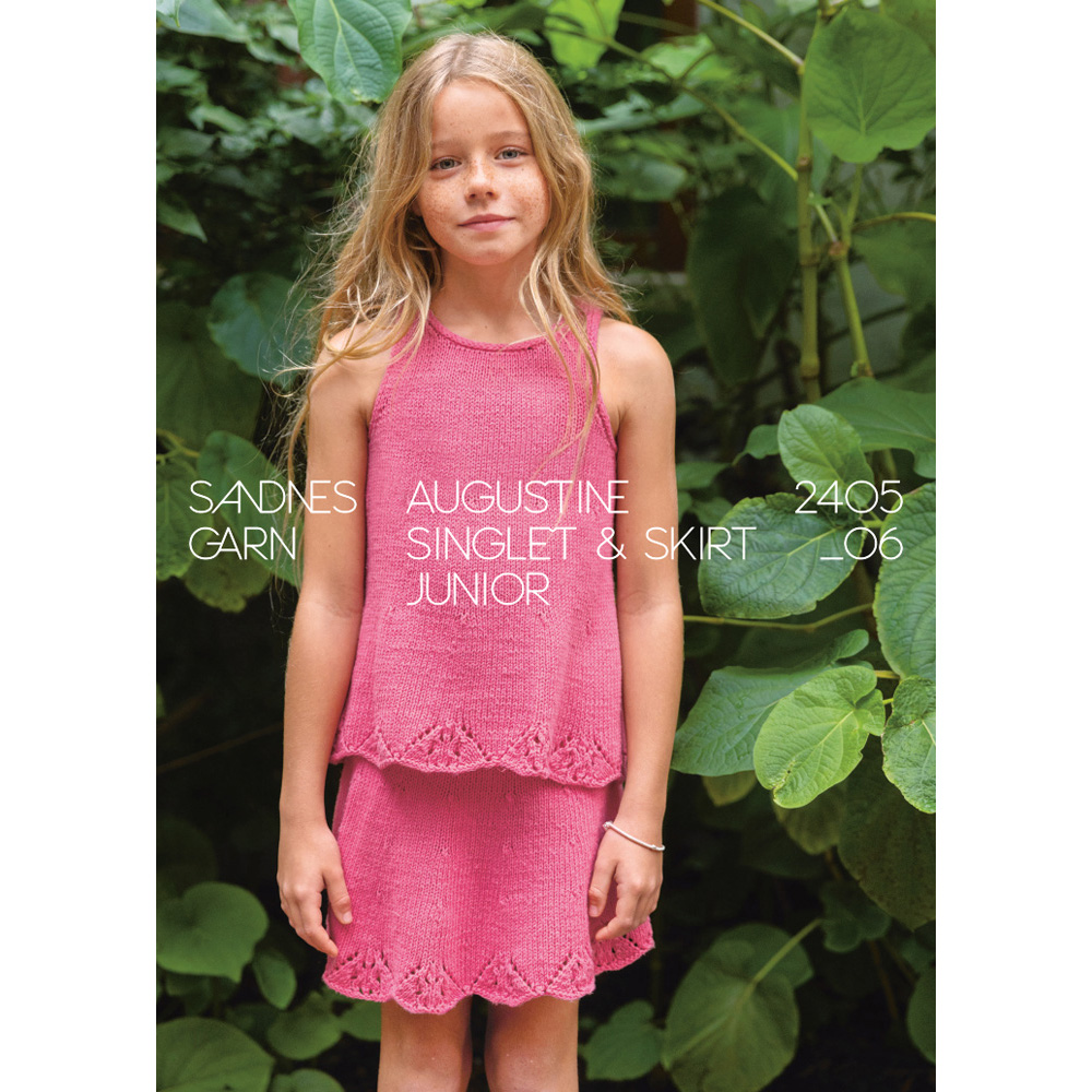 Anleitungsheft 2405 Sommerbarn Einzelanleitung 2405 Nr. 6 - Augustin Singlet & skirt junior- Deutsch