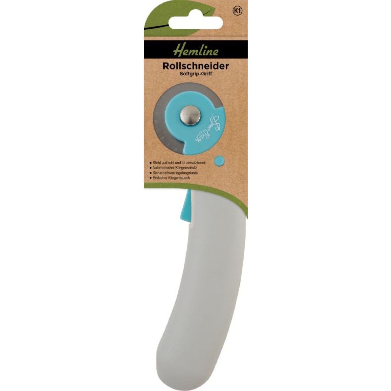 Rollschneider 45 mm grau blau 1 St