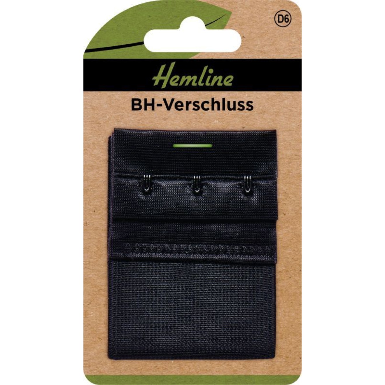 BH-Verschluß 50 mm schwarz