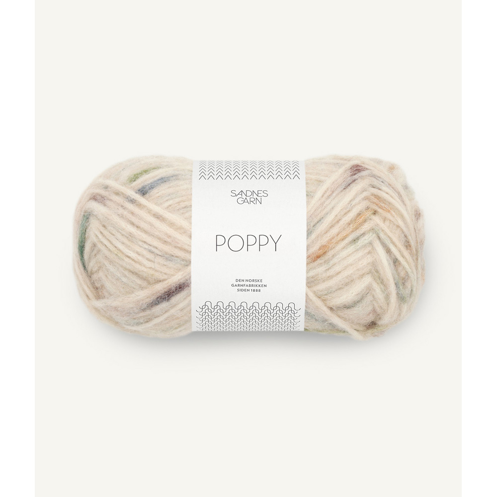Wolle Sandnes Garn autumn leaf Poppy 110m 50g