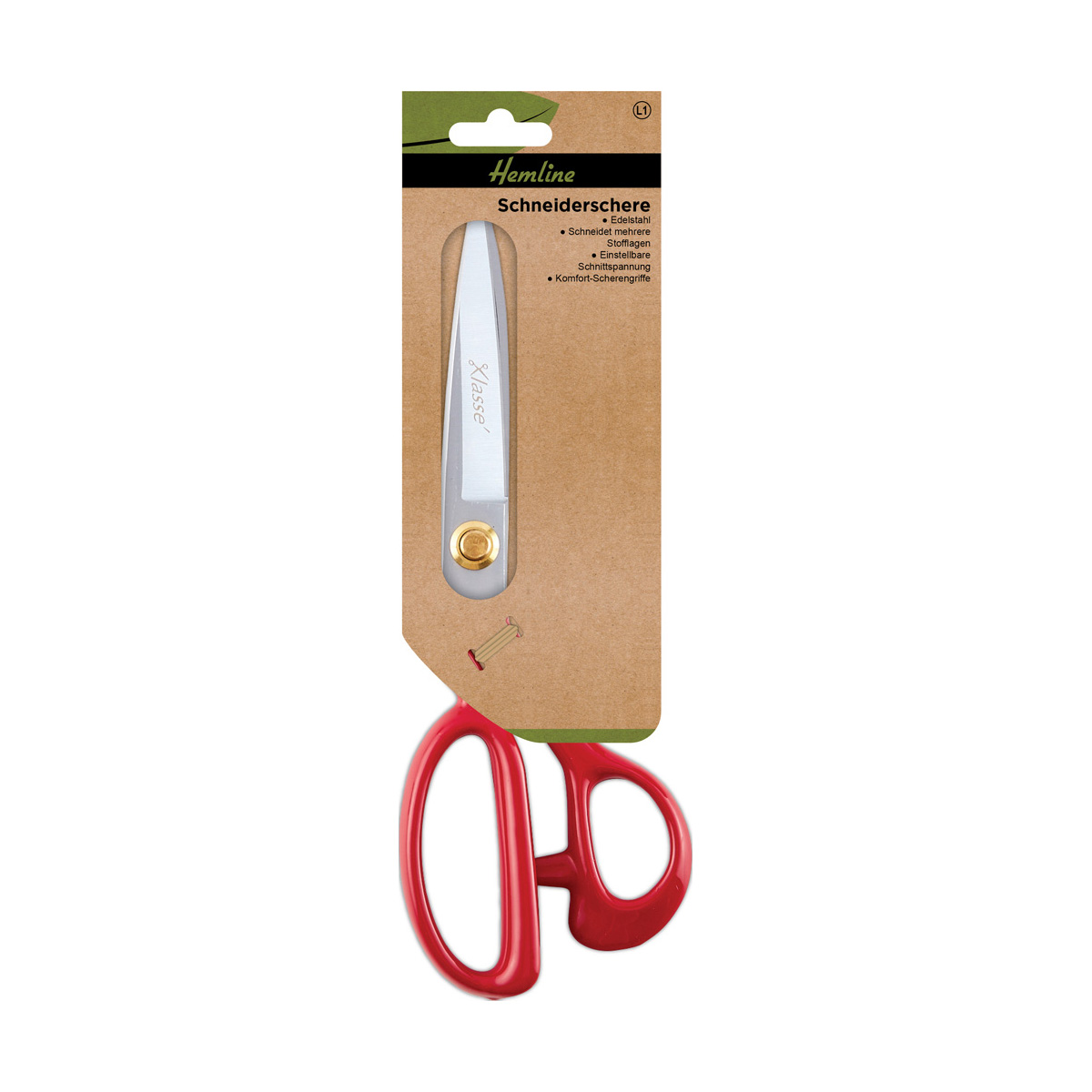 Schere Schneiderschere rot 240 mm 1 St