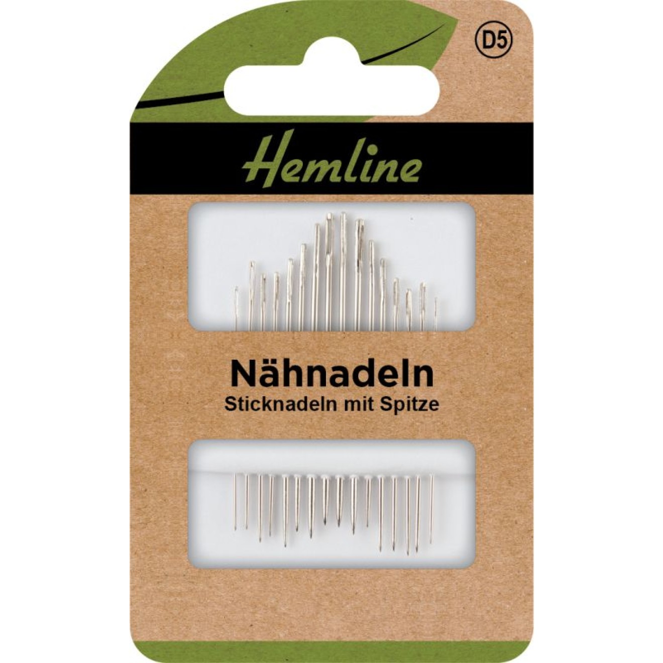 Sticknadeln mit Spitze #3-9 16 Stück