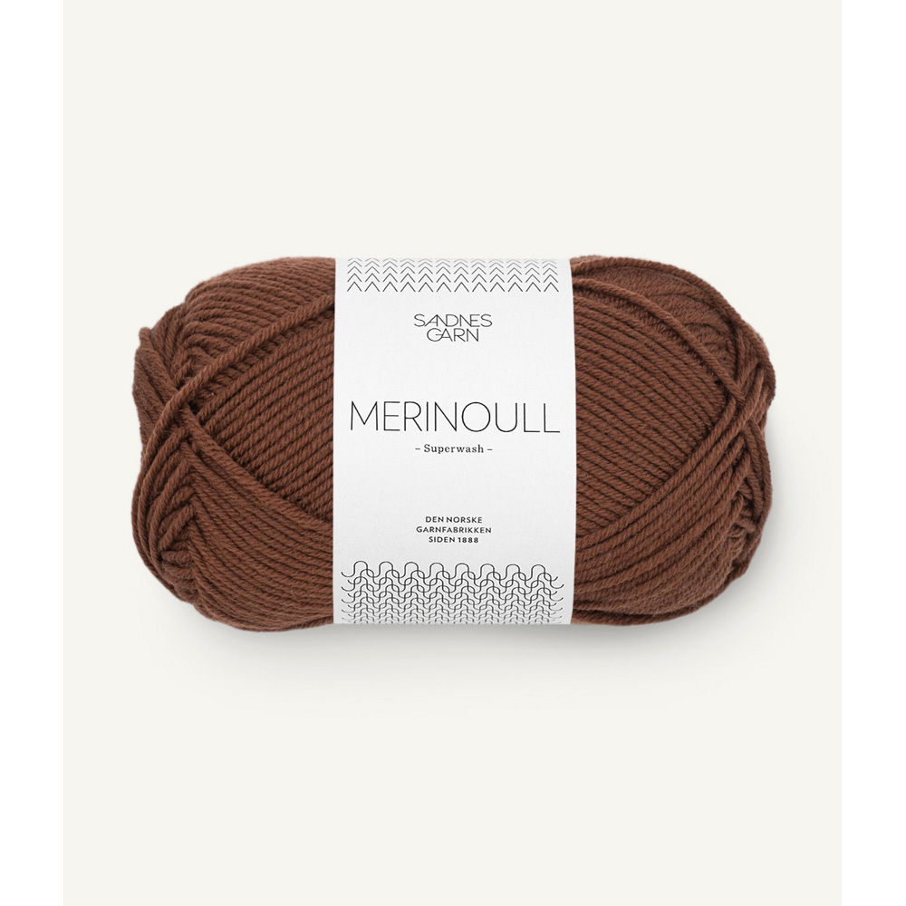 Wolle Sandnes Garn Sjokolade Merinoull 105m 50g