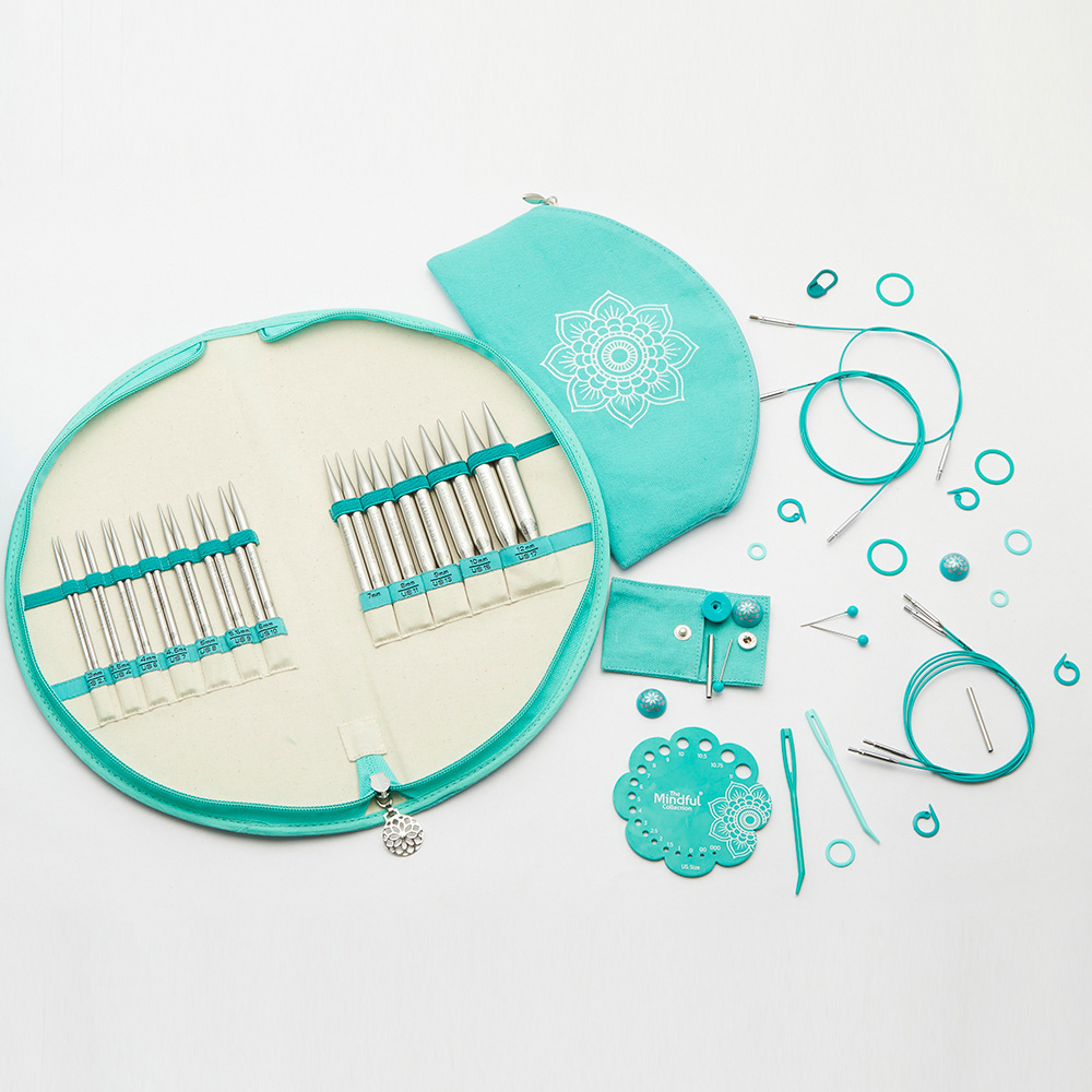 Set austauschbare Nadelspitzen Mindful 3,00 - 12,00 mm 60 cm, 80 cm, 100 cm englisch