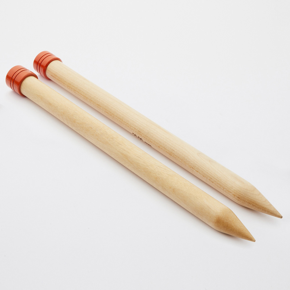 Jackenstricknadeln JUMBO Birch 25,00 mm 35 cm 1 Paar