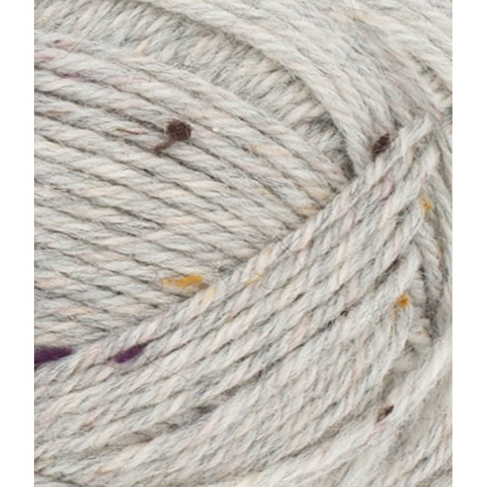 Wolle Sandnes Garn lys gramelert lovfall tweed Peer Gynt 91m 50g