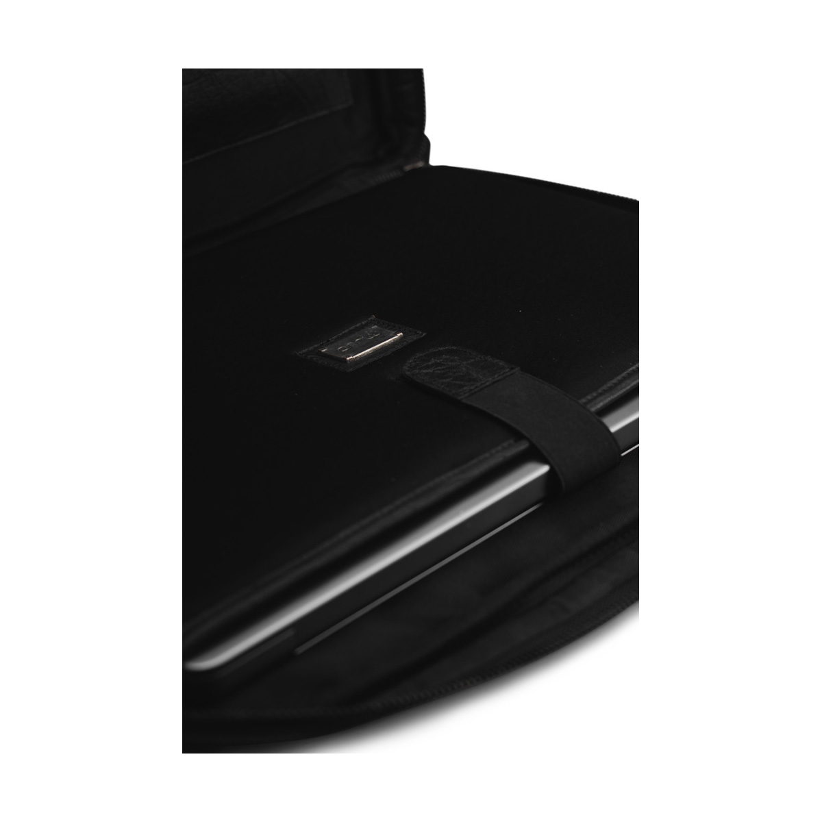 Lederhandtasche mit Henkel Drea Black