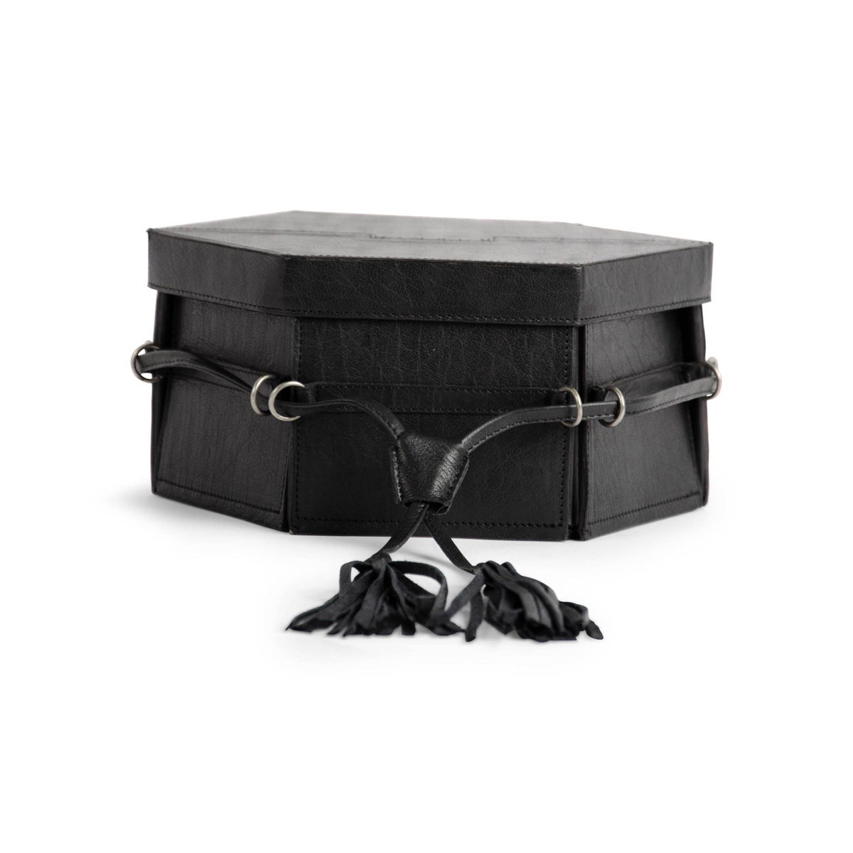 Lederbox, Projekttasche Evita Black