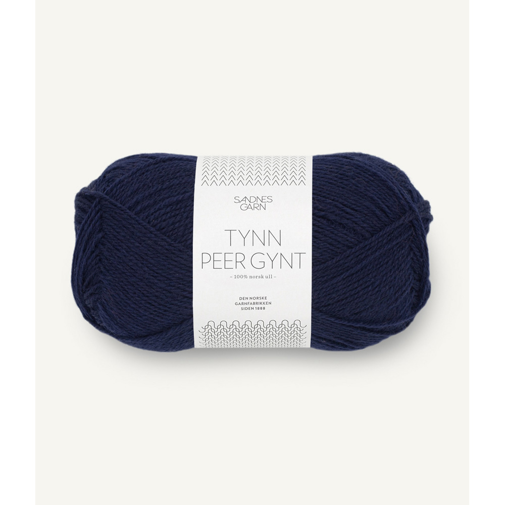 Wolle Sandnes Garn marine Tynn Peer Gynt 205m 50g