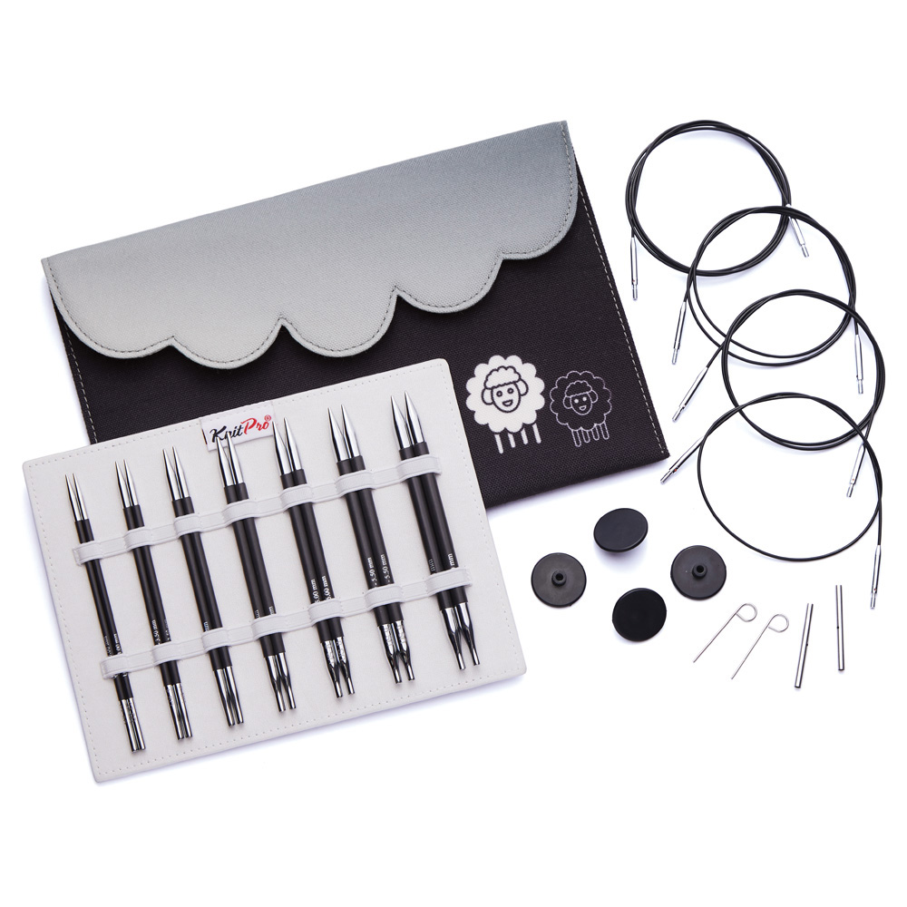 Nadelset Deluxe Special auswechelbare Nadelspitzen Karbonz 3,00 - 6,00 mm