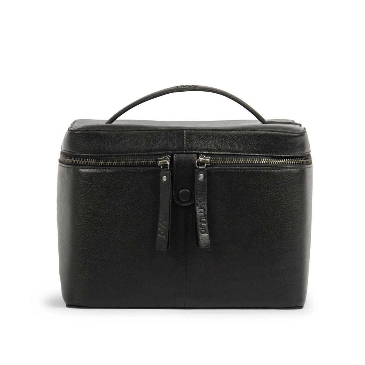 Leder Kulturtasche Lexi Black