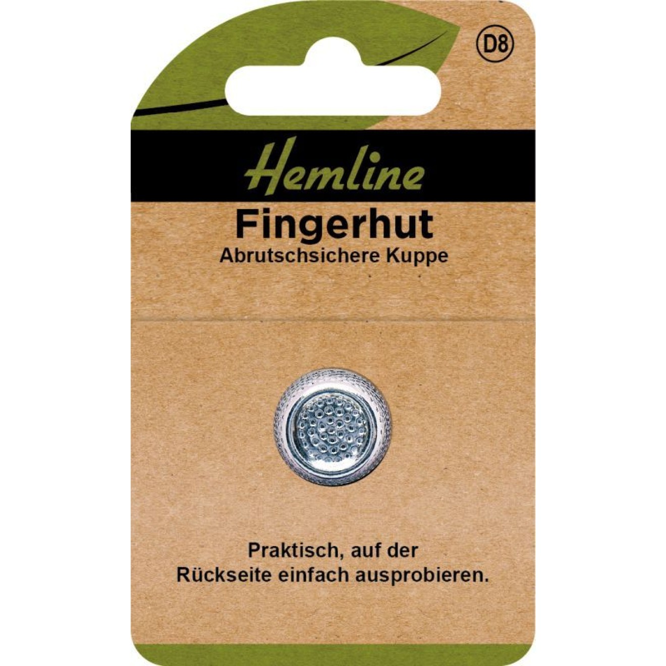 Fingerhut mit abrutschsicherer Kuppe Medium 16