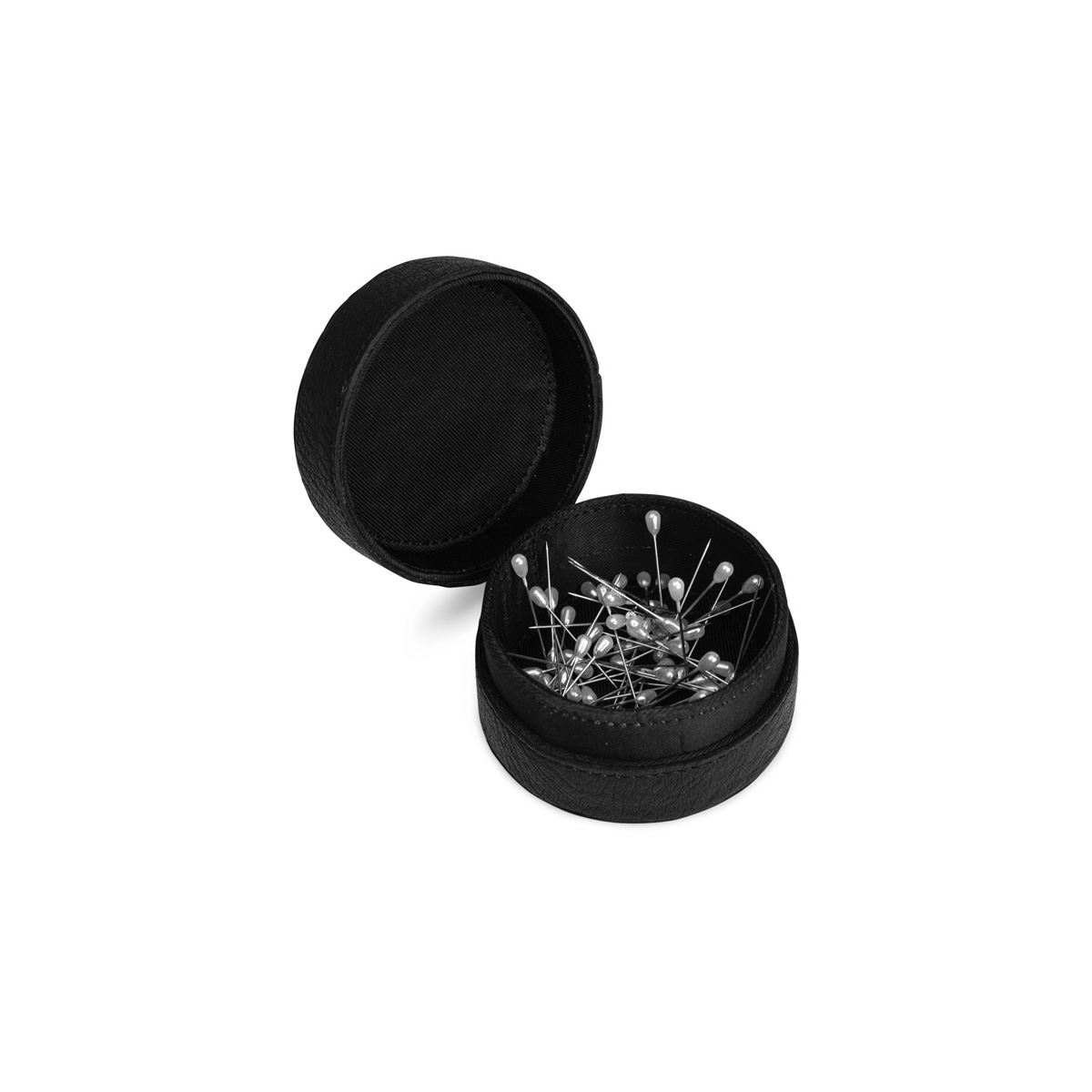Lederbox Nadeln Emeli Black Lederbox Nadeln Emeli Black