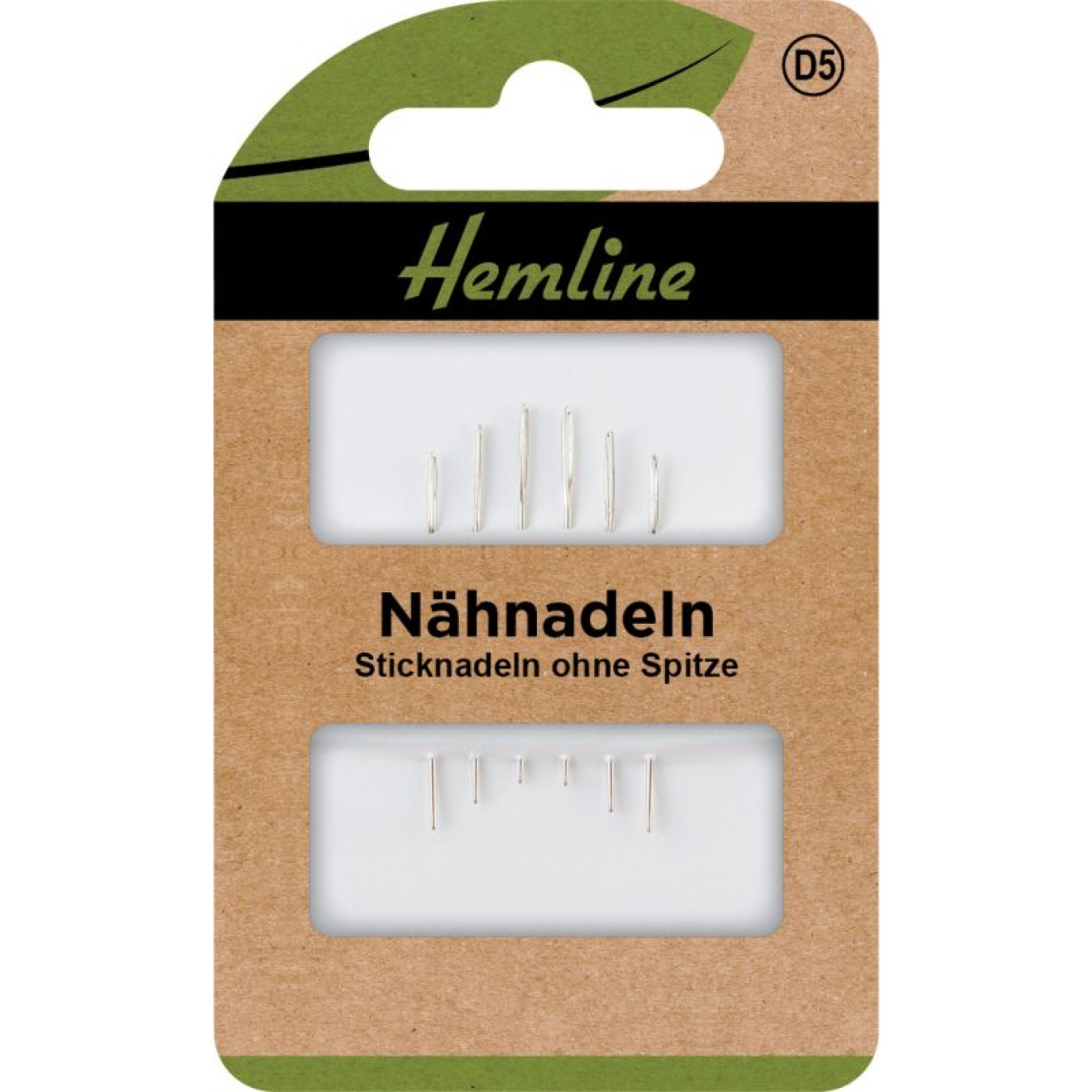 Sticknadeln ohne Spitze #26 6 Stück