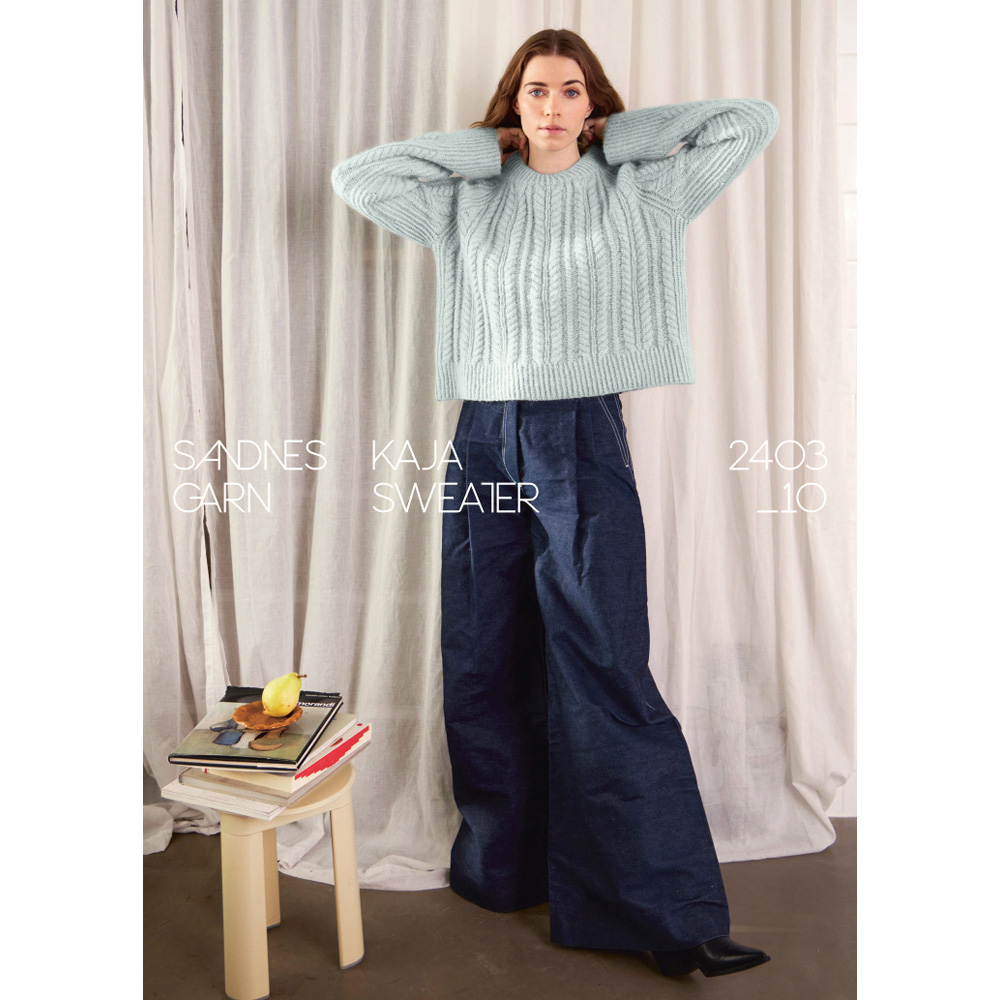 Anleitungsheft 2403 DIY Einzelanleitung 2403 Nr. 10 - Kaja sweater - Englisch