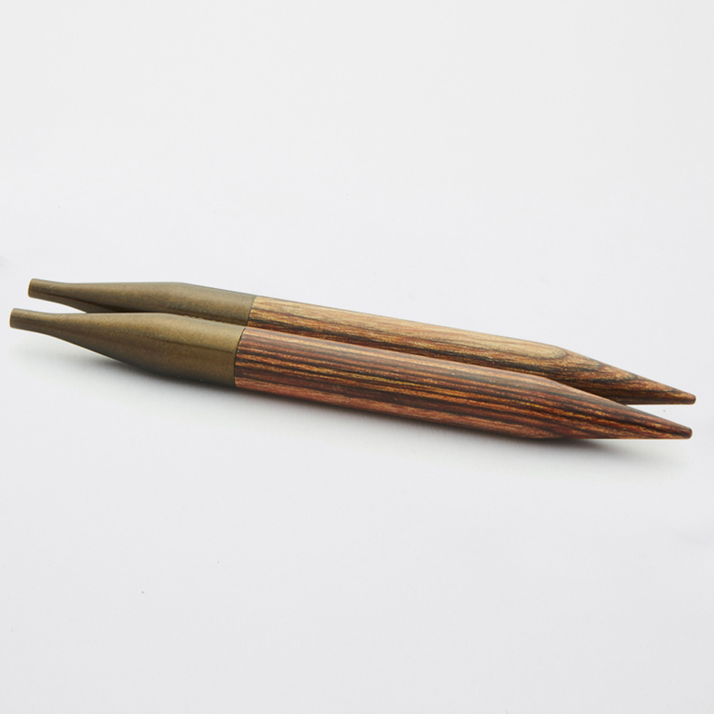 auswechselbare Nadelspitzen Ginger Holz kurz 4,00 mm 10 cm 2 St