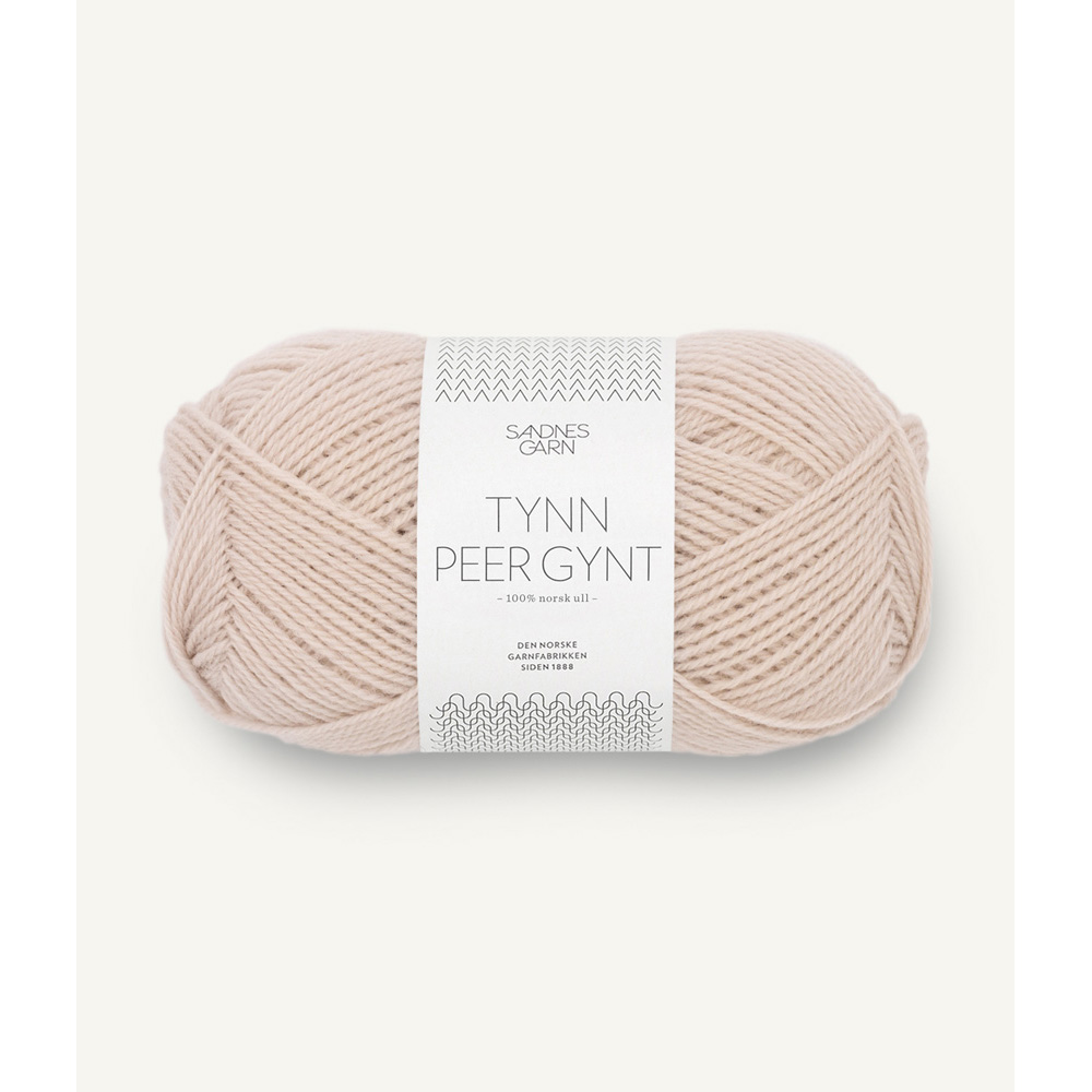 Wolle Sandnes Garn marsipan Tynn Peer Gynt 205m 50g
