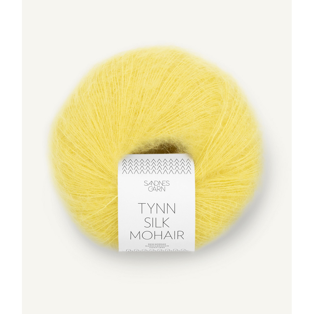 Wolle Sandnes Garn lemon Tynn Silk Mohair  212m 25g