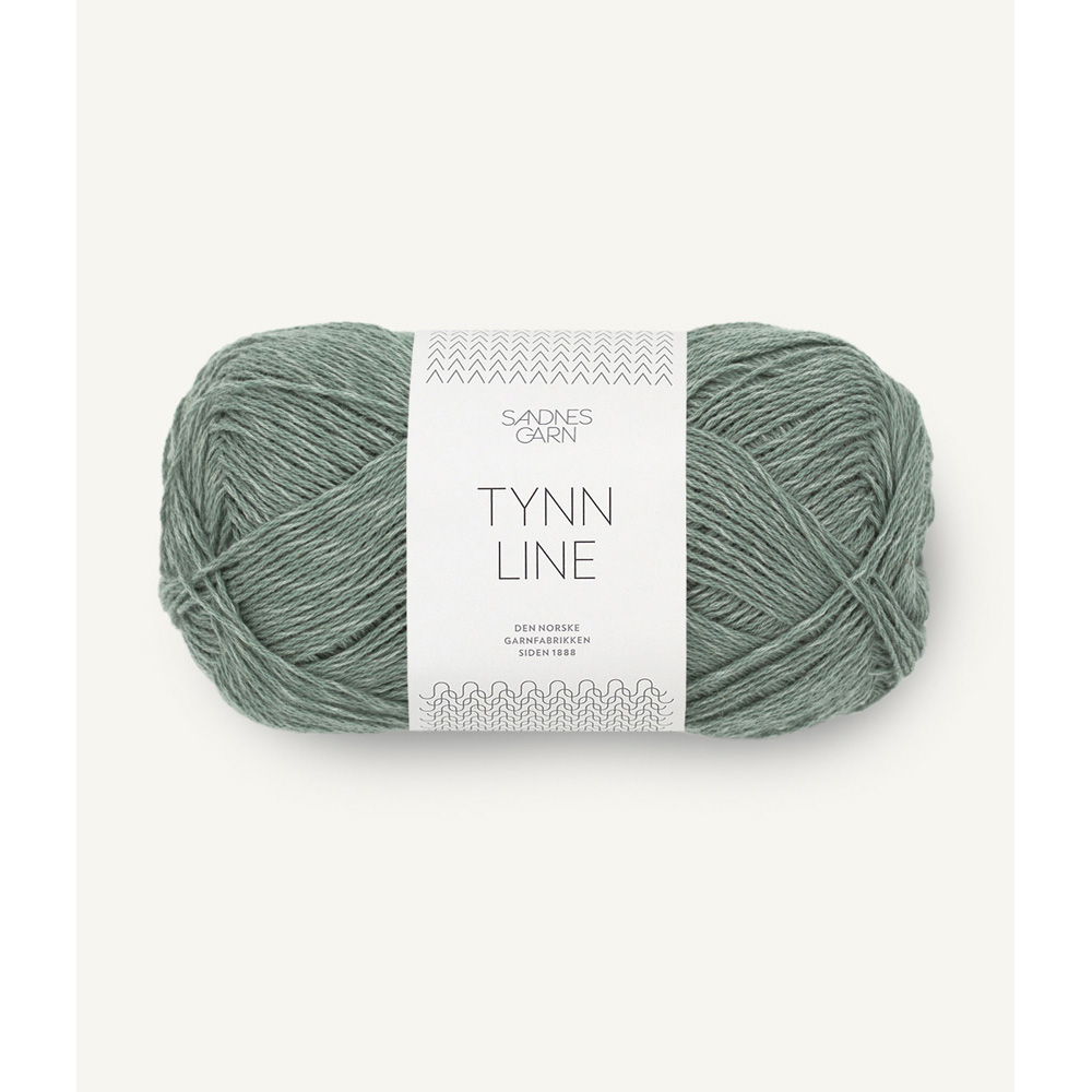 Wolle Sandnes Garn green Tynn Line 220m 50g