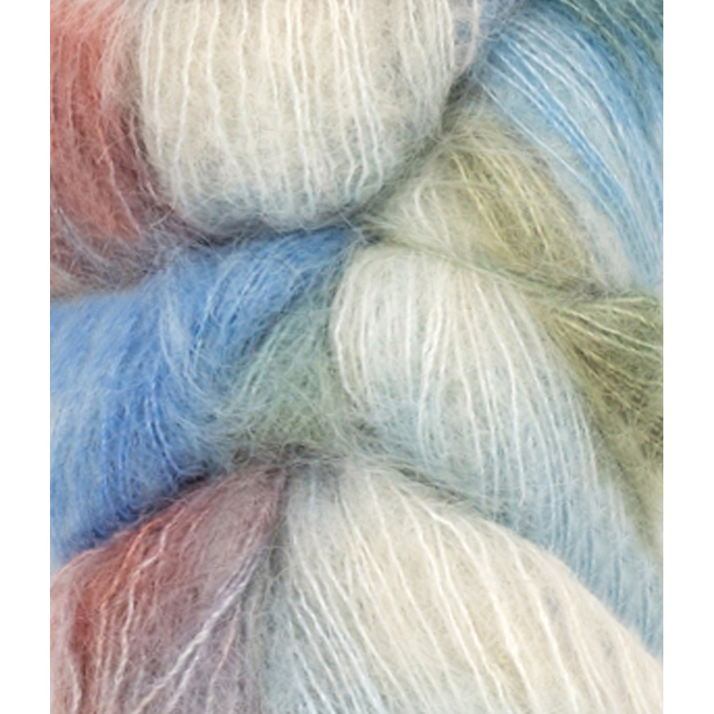 Wolle Sandnes Garn desert dawn Tynn Silk Mohair Print 424m 50g