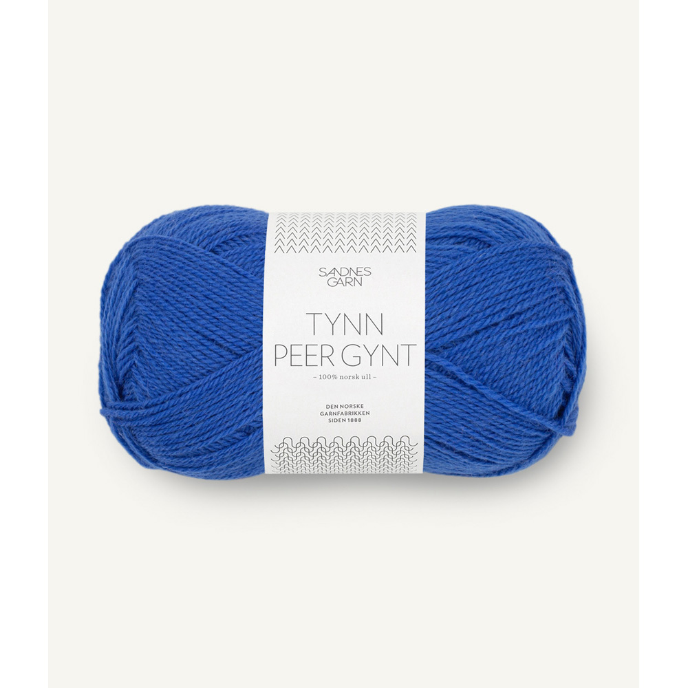 Wolle Sandnes Garn dazzling blue Tynn Peer Gynt 205m 50g
